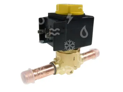 ventil solenoid Castel, NC, pájecí 22 mm, ODS, s cívkou, 1079/7A6